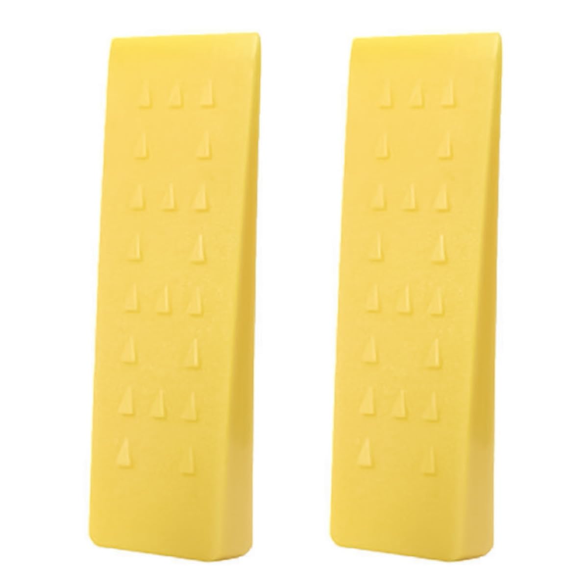 2 STK Fällkeile, Forstkeile, Baumkeile, Gelb, Baumfällkeile 20CM, 8 Zoll, Kunststoff-Forstkeile