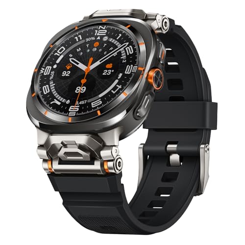 Suitisbest bracelet de sport compatible avec Galaxy Watch Ultra 47 mm silicone