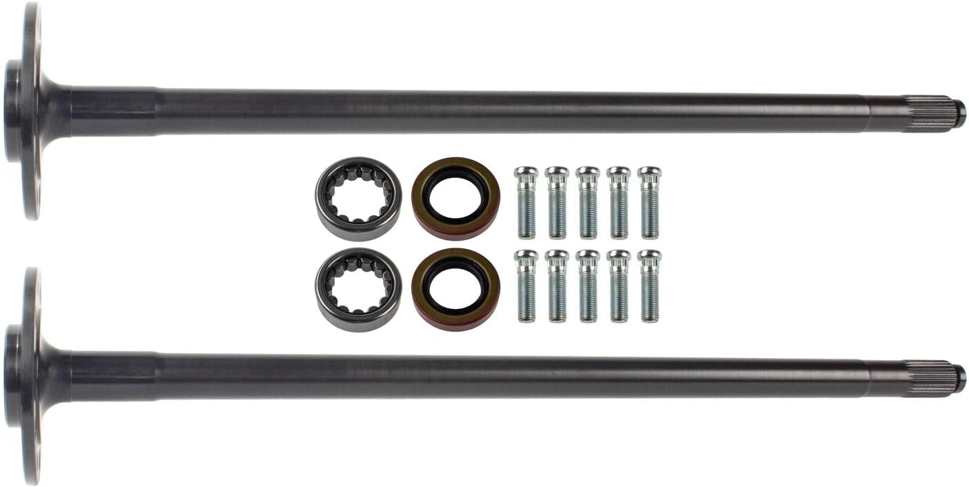 TEN Factory MG22109 Drive Axle Shaft Assembly For GM 8.875, 30 Spline Rear Axle Kit – Fits 1968–1972 Chevrolet/Camaro, Chevelle, El Camino, GMC Sprint - Replaces OEM Alloy USA 12109, GM 1255802