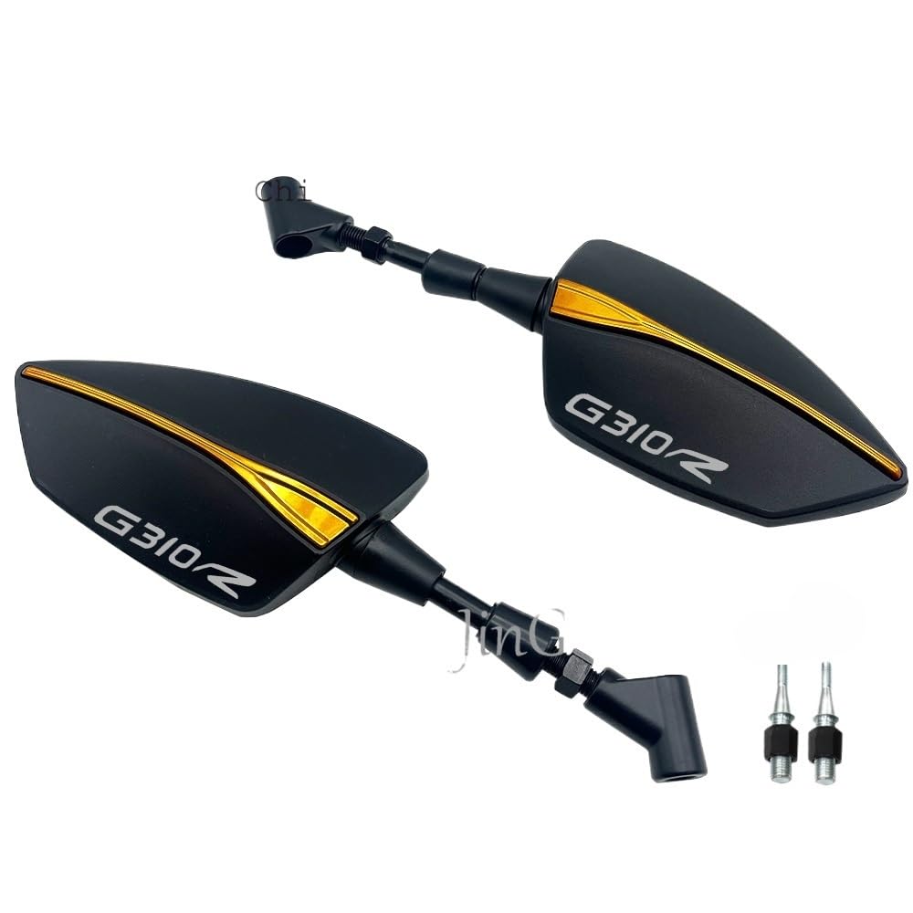 Specchietti Retrovisori Laterali Regolabili Per BMW G310GS E G310R (2017-2023), In Lega Di Alluminio CNC, Con Viti 8 E 10 Mm