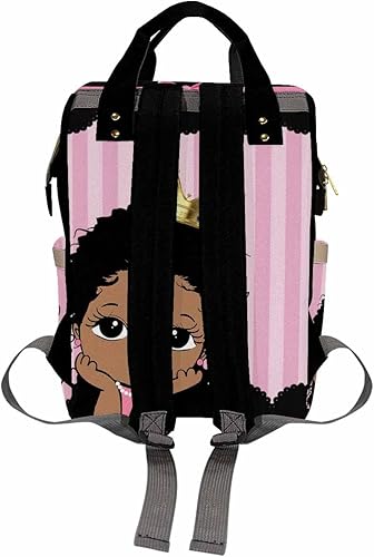 Miniatura 9 de Artsadd Mochila personalizada para mamá con nombre personalizado para pañales con nombre para mujer, regalo encantador para mamá, patrón 13,