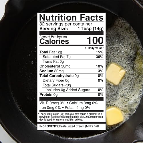 Vital Farms Grass-Fed Butter Sticks, Salted, 16oz, 4 x 1/4 lb sticks