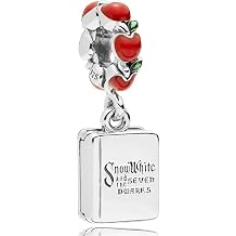 Calvas Snow White & Seven Dwarfs Book Dangle Beads 100% Real 925 Sterling Silver Diseny Charm Beads Fit Original Bracelet DIY Jewelry