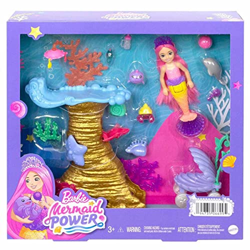 Barbie Barbie Mermaid Power Coffret Avec Poupée Chelsea - vue 4