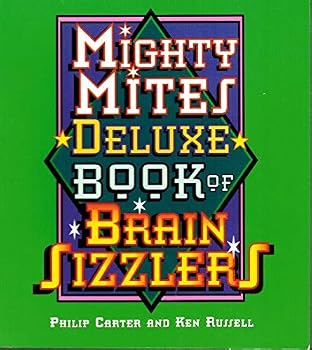 Paperback Mighty Mites Deluxe Book of Brain Sizzlers Book
