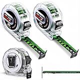 2 Stück Maßband 10M, Edelstahl Wasserdicht Massband, Schwere Leistung...