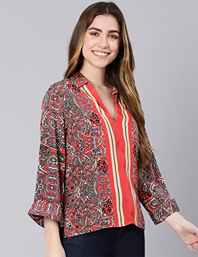 Image of oxolloxo Razy res Scarf Print Women top