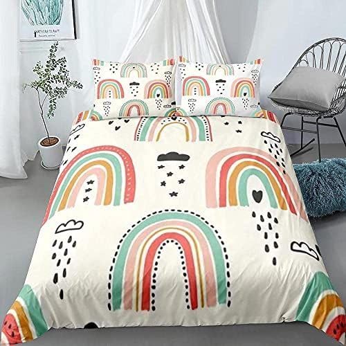 Housse de couette 220x240 microfibre anti-plis pour un lit double impeccable