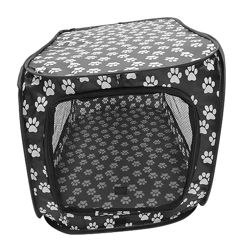 WEKADRIN 折りたたみ式ペットテント 多機能プレイサークル 猫犬用室内用快適睡眠テント ポータブルペットハウス 小型犬子猫適用