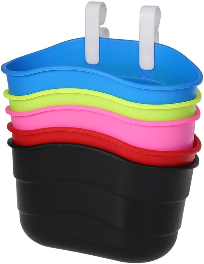 Red Kid's Bike Basket Bike Bag Kids Front Bike Basket Bicycle Handlebar Basket for Boy Girl Saddlebag Plastic Bike Accessories