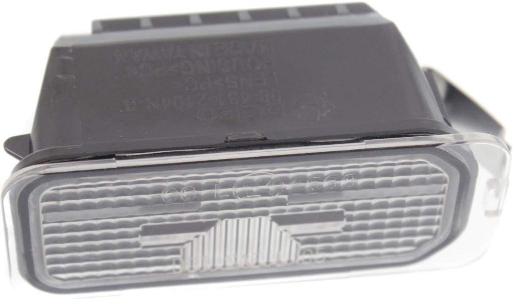 For Ford EcoSport License Plate Light 2018 2019 2020 Driver OR Passenger Side | Single Piece | Rear | FO2875100 | 6M2Z13550A