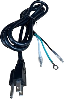 Treadmill Power Cord - Part Number 031229 - Compatible with Weslo Cadence G 5.9i WLTL296152