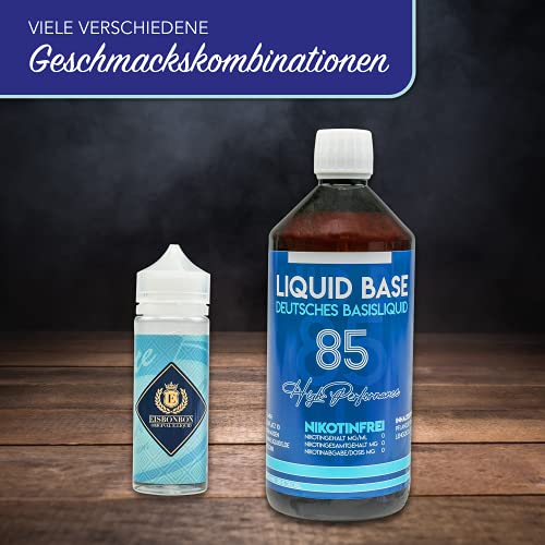 Erste Sahne Shortfill E-Liquid für E-Zigaretten - Nikotinfreies Aroma - Vape Liquid - Made in Germany - Shake & Vape… – Bild 8