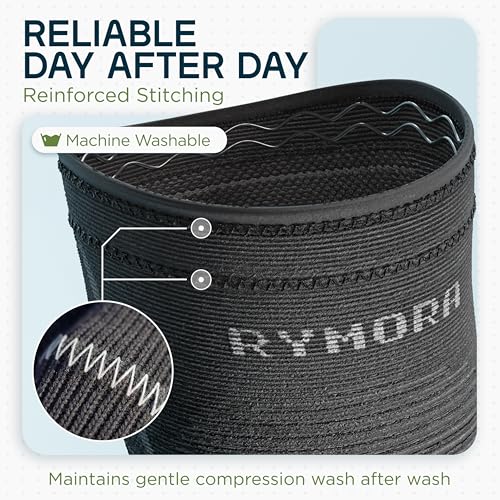 Image of Rymora Knee Supports for Men and Women - Choice of Single or Pair