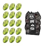 pelota rugby perro 15 pelotas de rugby y 1 bolsa transpirable