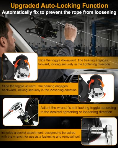 Seekdesi Upgrade Windshield Glass Removal Kit