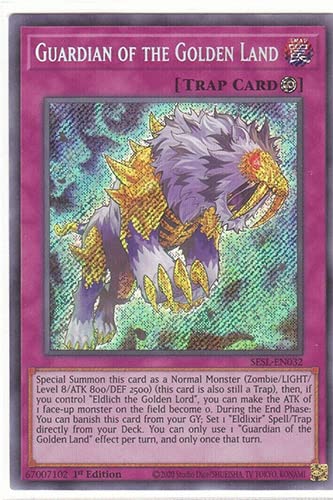 Guardian of The Golden Land - SESL-EN032 - Secret Rare - 1st Edition