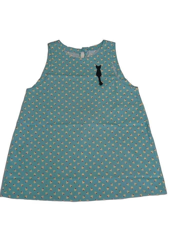 ATSUKO MATANO 28308 Hot Sale, Made in Japan, Spring/Summer 2026, Brand Apron, 100% Cotton, Department Store Sale, Matano Atsuko, Mini Strawberry Pattern, Kitchen Apron, 2026 blue