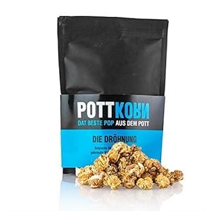 Pottkorn – Die Dröhnung, Popcorn mit Schokolade, Espresso, Whisky, 80g