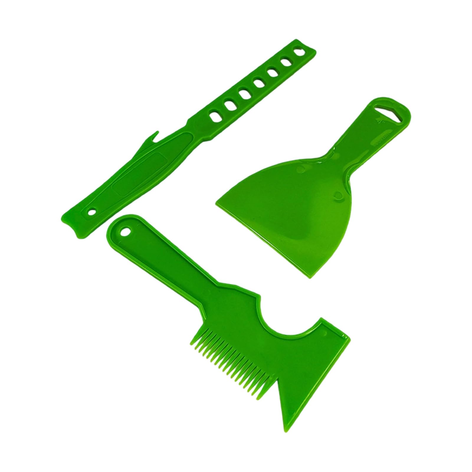 HDOYTXXM Multipurpose Putty Scraper with Paint Brush Comb and Mixing Tool Set for Wallpaper Spackling Removal Flexible Scraper
