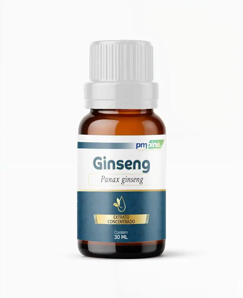 Extrato Fluído Concentrado de Ginseng 30 ml