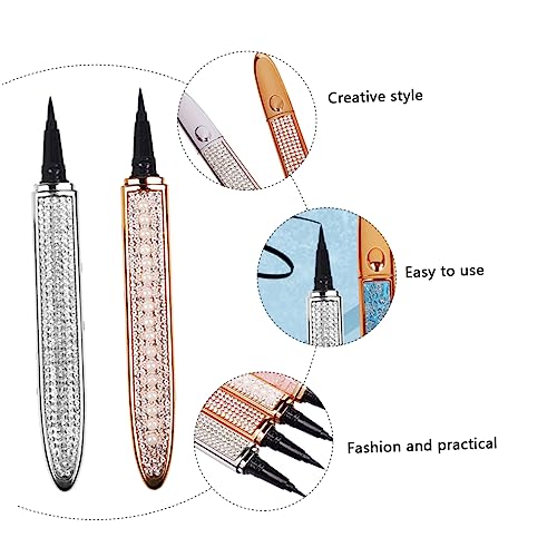Didiseaon 2pcs Delineador Líquido para Ojos miniatura 4