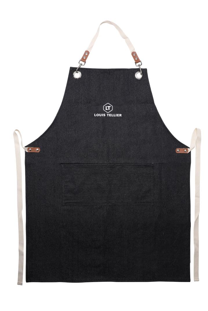 Tellier Louis Apron - Oxford fabric