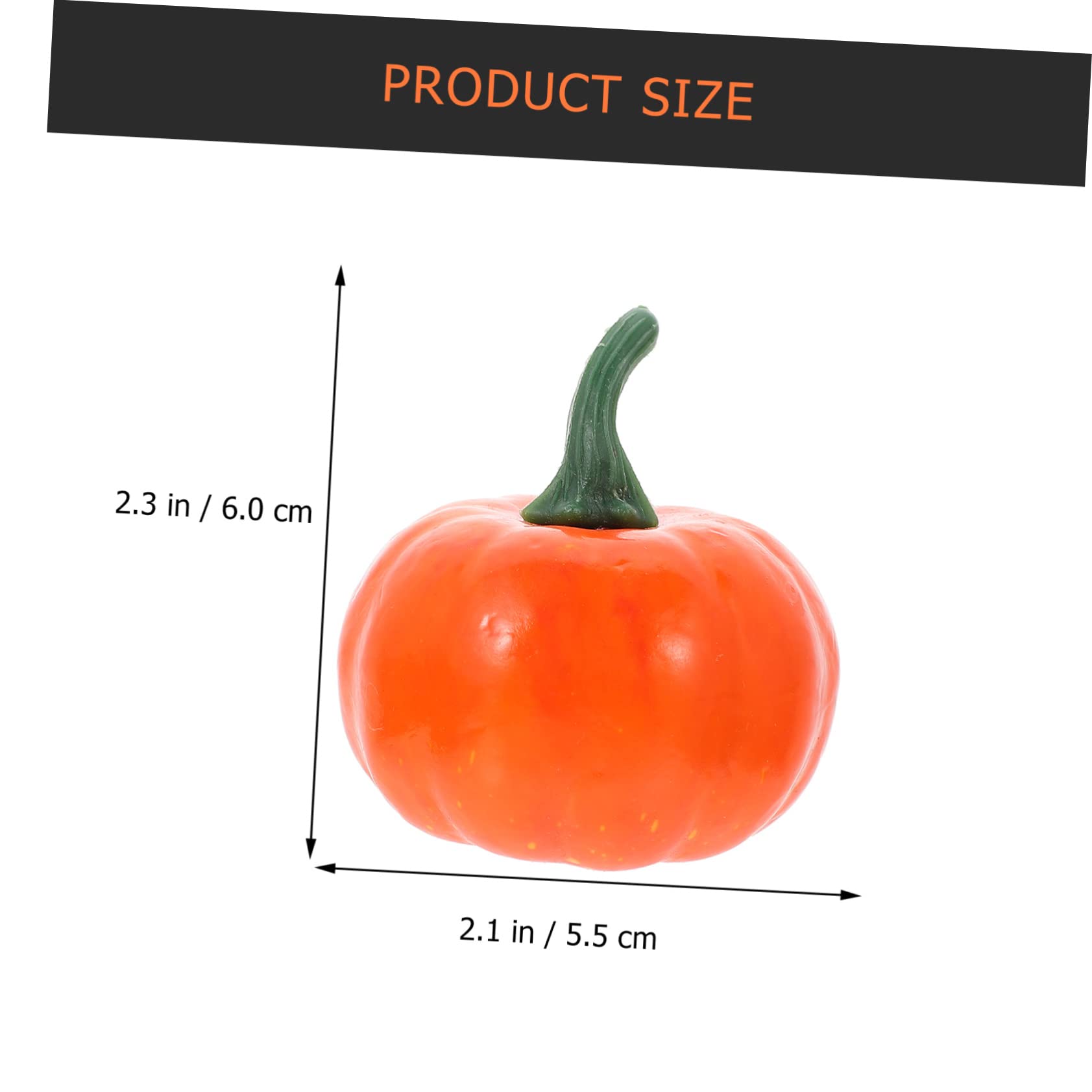 Zerodeko 4 Set Zucca Artificiale Modelli Di Zucca Di Halloween Falso Zucche Di Schiuma Artificiale Forniture Per La Fotografia Di Halloween Mini Zucche Finte Schiuma 12 Pezzi * 4