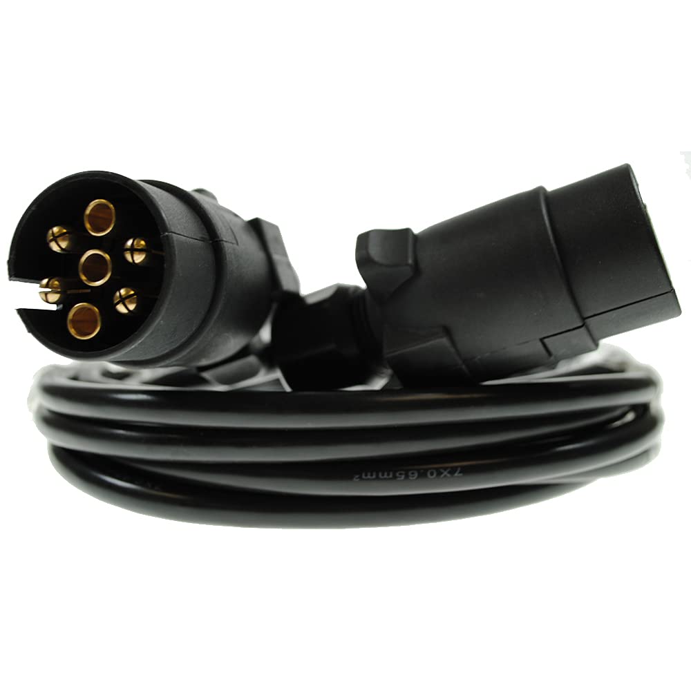 Maypole 5883 7 Pin 3.5m 2x7 Pin Plugs & 7 Core Connecting Lead