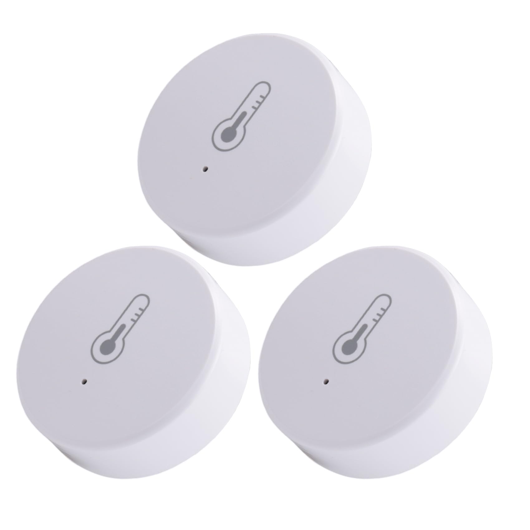 Tuya ZigBee 3.0 Capteur de température et d'humidité intelligent alimenté par batterie avec application Tuya Life (B)