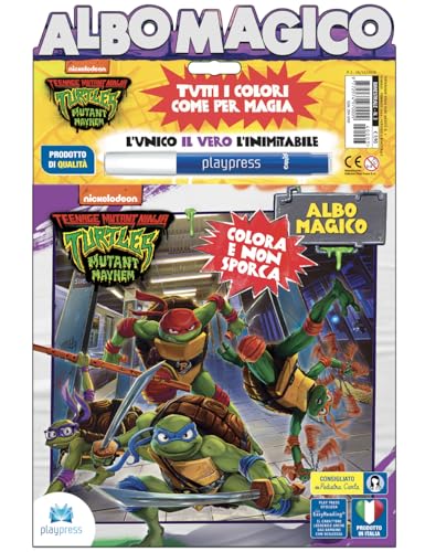 Albo Magico da Colorare per Bambini Personaggi a Sorpresa (Maschili o Femminili), Colora Senza Sporcare, Libro Interattivo e Riutilizzabile