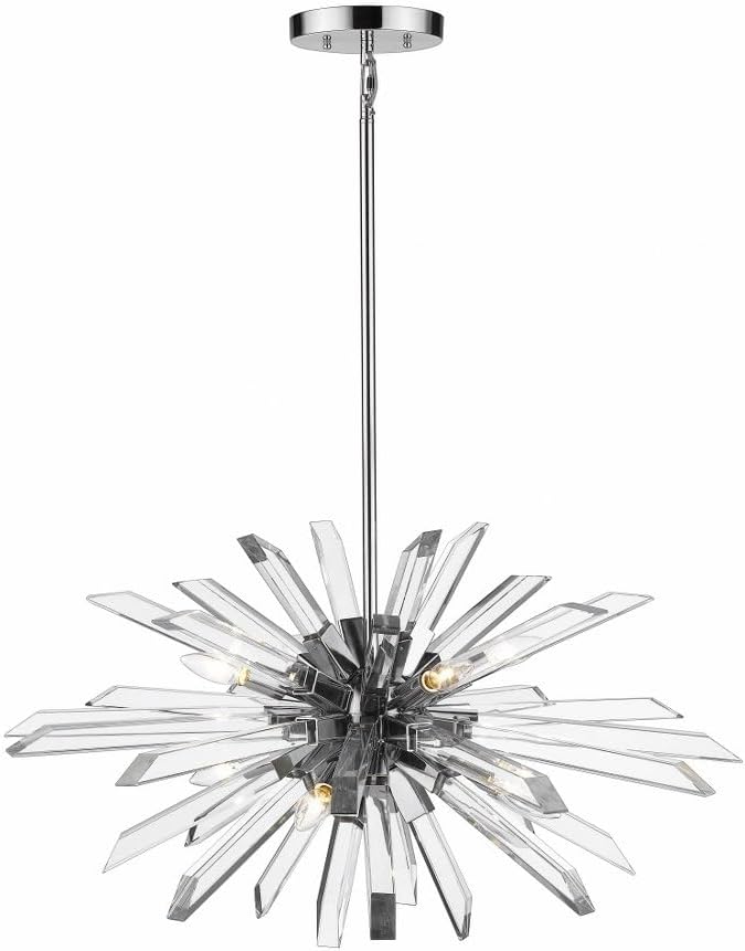 Z-Lite 4003-8L-CH 8 Light Island/Billiard, Chrome