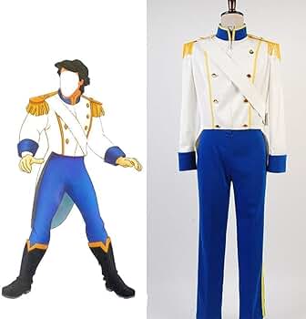 【ウィッグ付き】リトルマーメイド エリック 衣装 仮装セット Amazon.co.jp: [Senyah] リトルマーメイド アリエル プリンセス