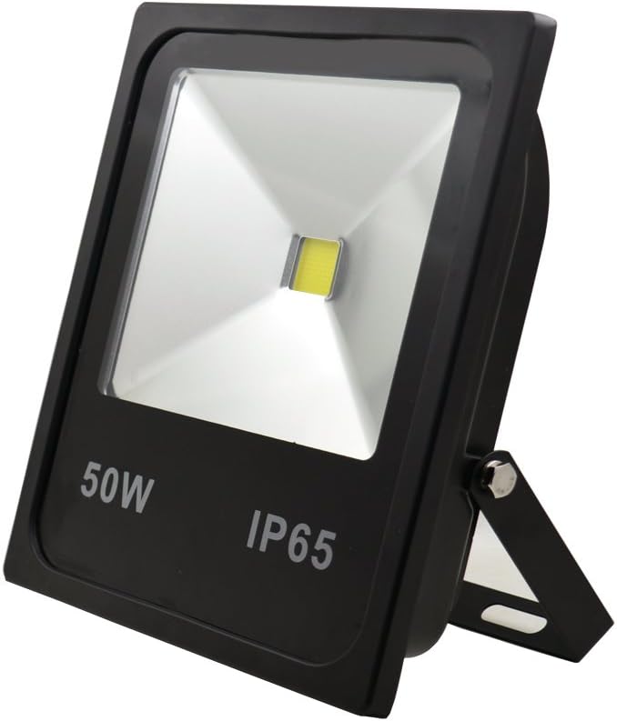Outdoor Security Lights, GLW 50W LED Flood Light,Outside Lights, Garden Lights, Waterproof IP65, 4000LM, Daylight White 6000K, Wall Washer Lights [Energy Class A+]