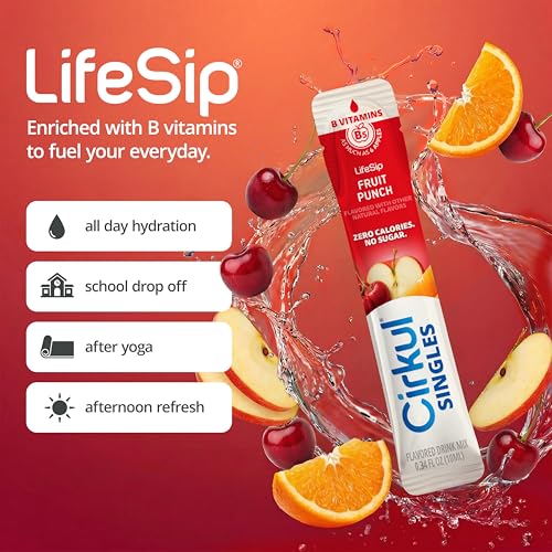 Image of Cirkul LifeSip 24-Pack Liquid Sticks. No Sugar, 0 Cal, No Powder, No Clumps