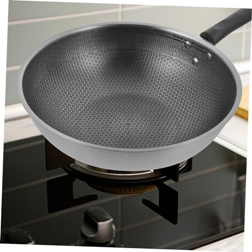 Sartén Wok Antiadherente de Acero Inoxidable Ligero miniatura 6