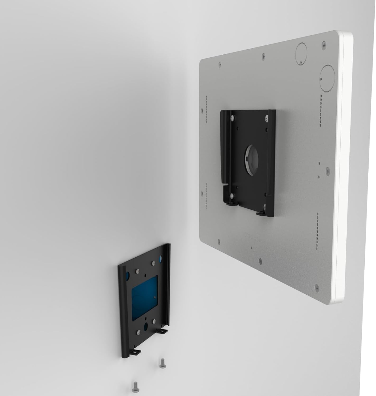 VidaMount White Enclosure and Fixed VESA Slim Wall Mount [Bundle] Compatible with iPad Air 13" (M2/M3) & iPad Pro 12.9" (4/5/6 Gen)