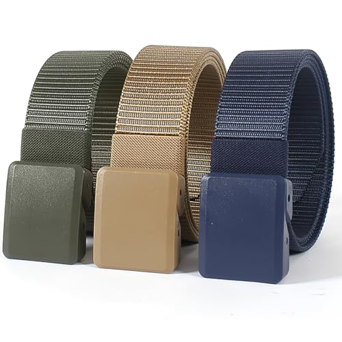 Nylon Web Belt | Outdoor Military Belt | TSA YKK Safe Buckle Plastic/Metal3