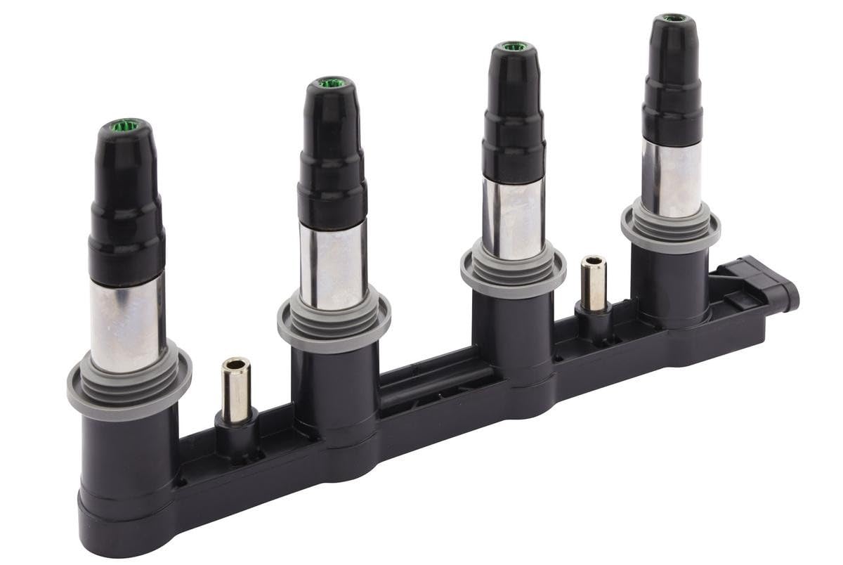 HELLA 5DA 358 000-321 Bobina de encendido - 7polos - Bobina de encendido bloque - atornillado