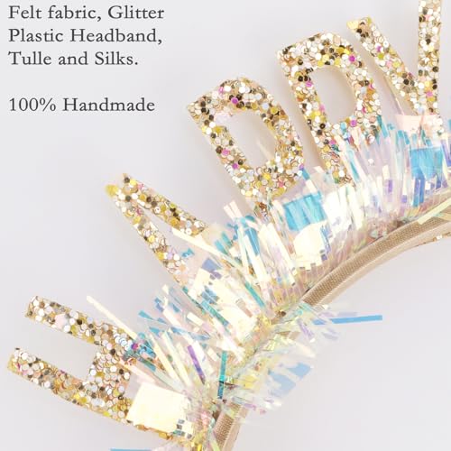 Cocide Happy Birthday Birthday Headbands For Women Happy Birthday Tiaras For Girls Birthday Crowns Decorations Party Accessories thumb #4