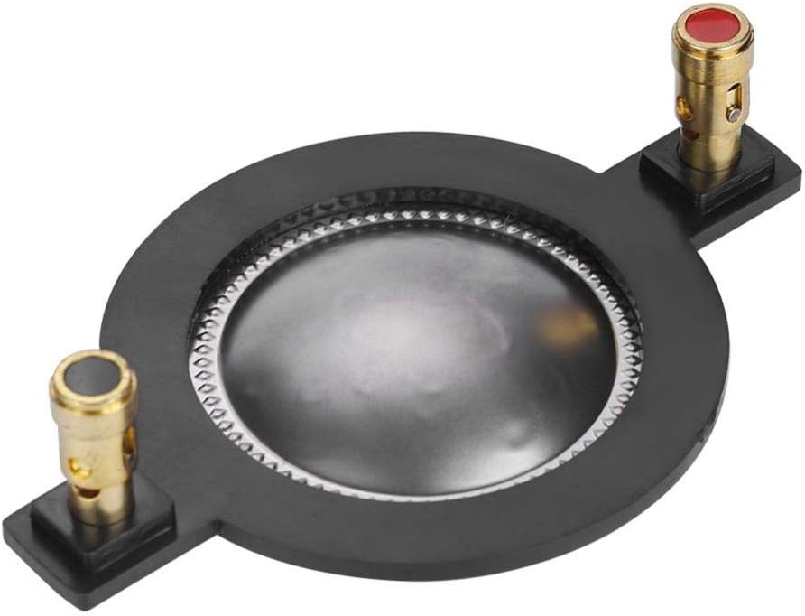Voice Coil, 44.4mm Horn Diaphragm Replacement Horn Tweeter Diaphragm Replacement Universal Replacement Diaphragm DIY High Pitch Horn Sound Voice Coil for Speaker Horn Accessories