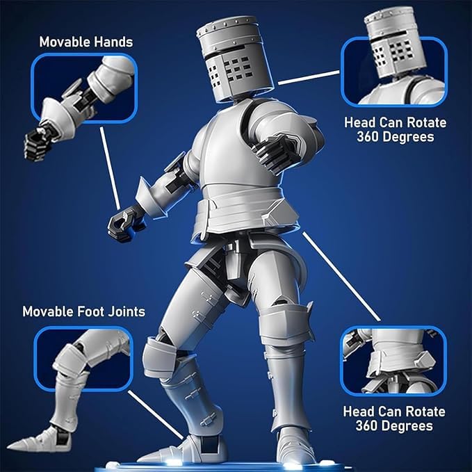 戦闘ロボット(ハンドメイド)「メタル製ロボットフィギュア 武器付」高さ21cm Amazon.co.jp: (組み立て済み)ダミー13ロボットアクションフィギュア