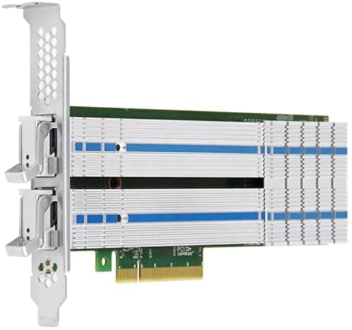 PCle x8 to 2P M.2 NVMe Adapter(Marvel 88NR2241B0 Based)