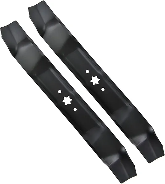 Hunakobyh 42 Inch Mower Mulching Blades Replacement for Troy Bilt MTD Cub Cadet Bronco Replace 742-04126 742-0616 942-0616 942-0616A (2 Pack)