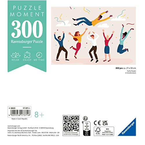 Puzzle Moment 300 pièces : Party Ravensburger France - vue 5