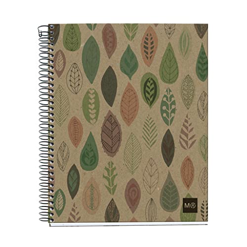 Miquelrius 2872 – Ersatzteil 4 Folienkarton ecojohas M (DIN A5, 148 x 210 mm, 120 Blätter, 80 g/m², kariert)