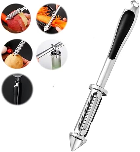 Miniatura 5 de peladores de patatas, pelador de patatas, pelador de papas, el pelador multifuncional es adecuado para papas, todas las frutas y verduras y también