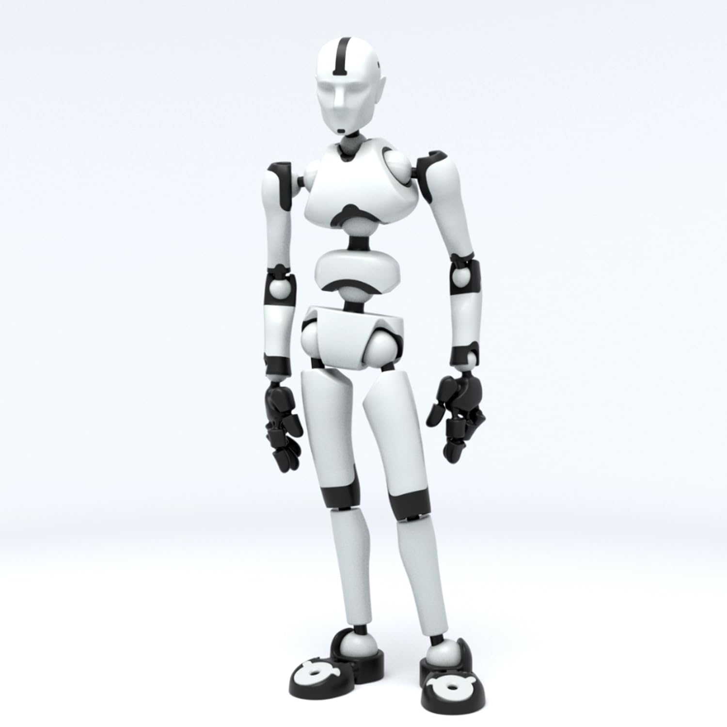 Amazon | Stickybones デッサン 人形 アクションフィギュア 磁石搭載