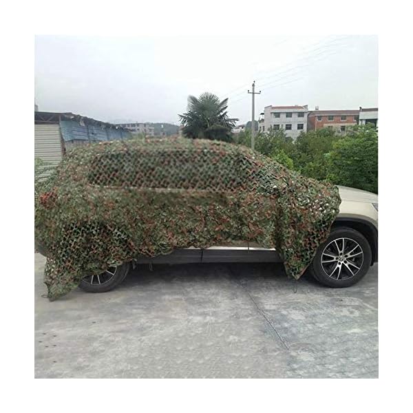 XHSSF Outdoor-Tarnnetz Dschungel-Camouflage Netz Anti-Spionage-Bildschirm geeignet für die Schattierung Garten… – Bild 5