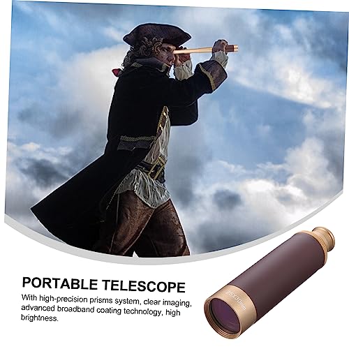 Monocular telescopio portátil alta definición retráctil miniatura 6